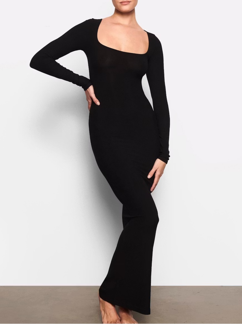 SKIMS soft lounge long sleeve dress